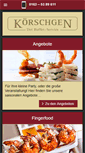 Mobile Screenshot of partyservice-fingerfood.de